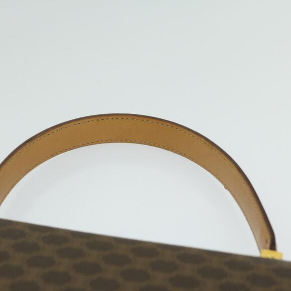 CELINE Macadam Canvas Hand Bag Pvc Brown - Picture 8 of 12